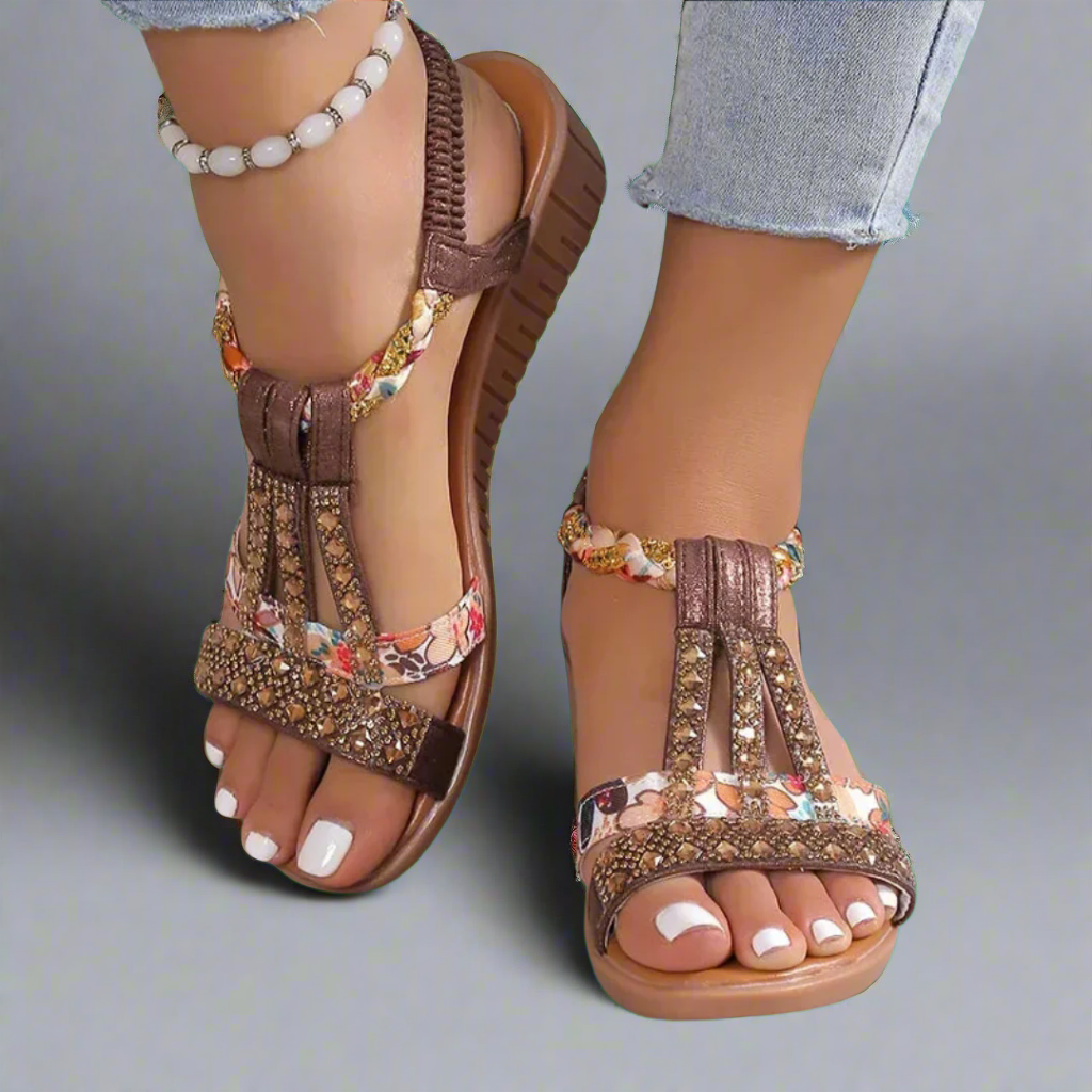 Blaženka – Boho sandály pro lehký letní styl